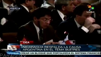 "Inadmisible" resolución de juez Griesa ante Argentina: Nicaragua