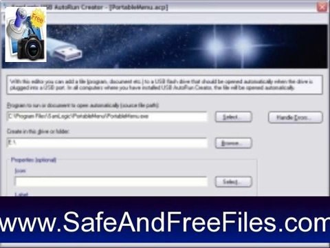 Download SamLogic USB AutoRun Creator 1.1.1 Serial Key Generator Free