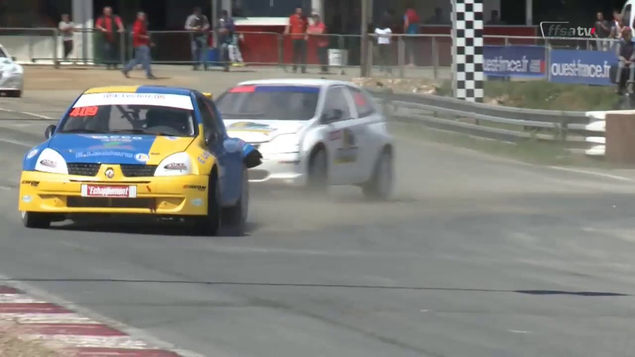 Emmanuel Anne s'impose en D4 au Rallycross de Lavaré