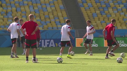 Mondial 2014 : les Allemands n'ont plus mal à la gorge