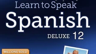 Discount Sales Learn to Speak Spanish Deluxe 12 [Download] Review
