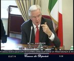 Roma - Audizione Barnier, Commissario europeo Mercato interno (03.07.14)