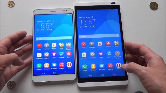 Huawei MediaPad M1 - первое включение, предварительный обзор