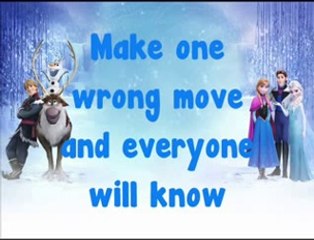 Disney's Frozen - For the first time in forever - Soundtrack - Lyrics