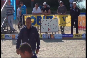 Huitième de finale du Festival International à pétanque de la Vallée de la Bresle - Blangy 2014