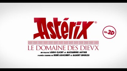 Astérix et le Domaine des Dieux : bande annonce teaser
