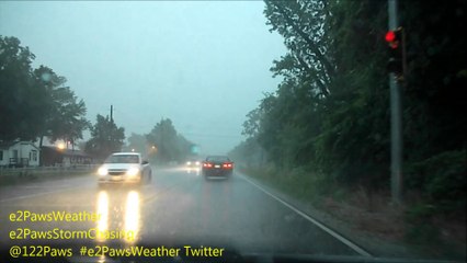 7114 Severe Thunderstorm Warn Storm Chase Part 2