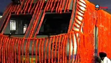 PM flags off train to Vaishno Devi