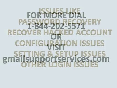 Gmail Tech Support-A Premium Email Technical Support Company|1-844-202-5571