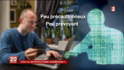 JT 20h FRANCE 2 : Pierre BELLANGER et la SOUVERAINETÉ NUMÉRIQUE