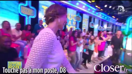 Laury Thilleman rate son entrée dans Touche pas à mon poste