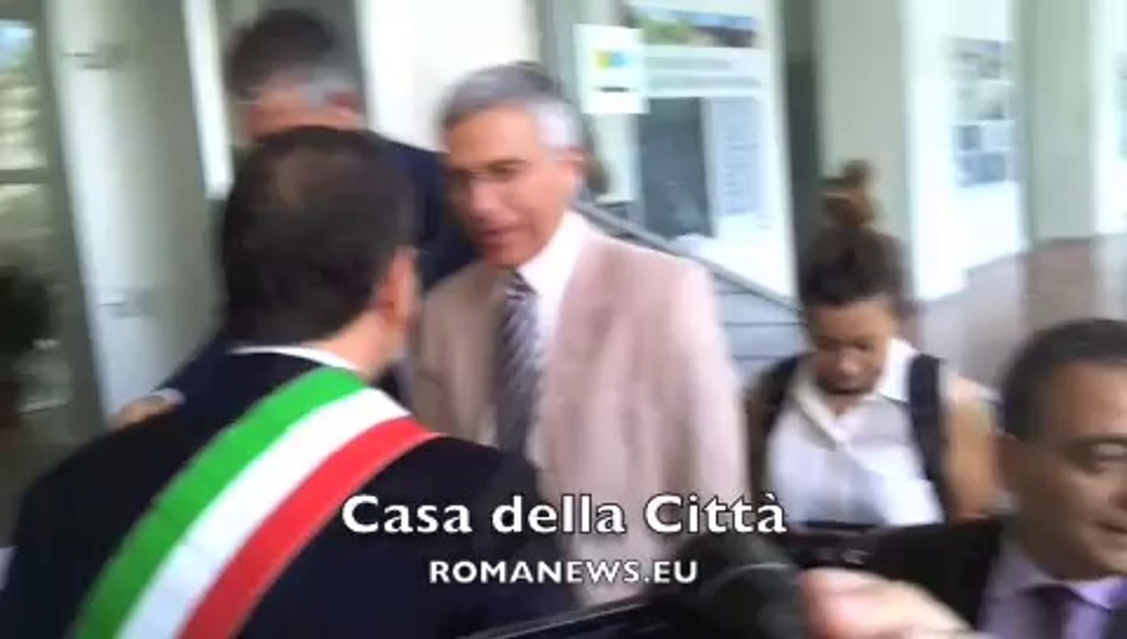 Inaugurazione della "Casa della Città" di Roma - Sindaco Marino
