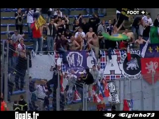 Lorient - Lyon 1-1 Benzema