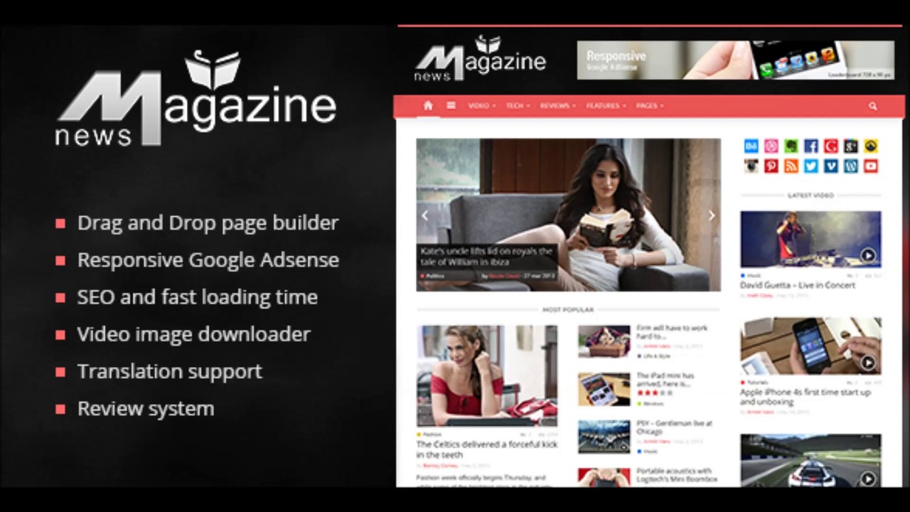 Download Free Magazin | themeforest.net