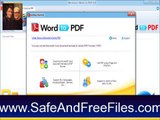 Download Microsoft Word to PDF 3.0 Serial Number Generator Free