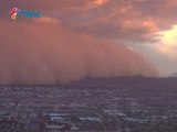ABD'nin Arizona eyaleti toz bulutuyla kaplandı