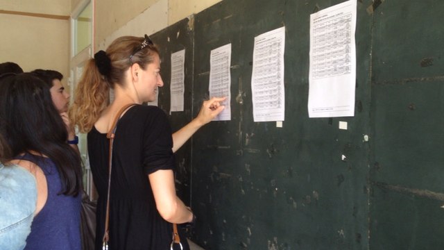 Résultats du baccalauréat