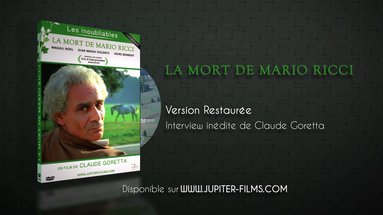 BANDE ANNONCE - La Mort de Mario Ricci // Officielle