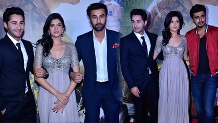 Ranbir Kapoor,Arjun Kapoor,Parineeti at Lekar Hum Deewana Dil premiere