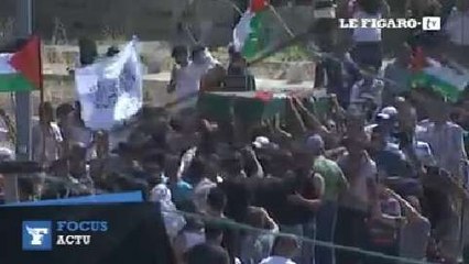 Des affrontements après les funérailles du palestinien tué