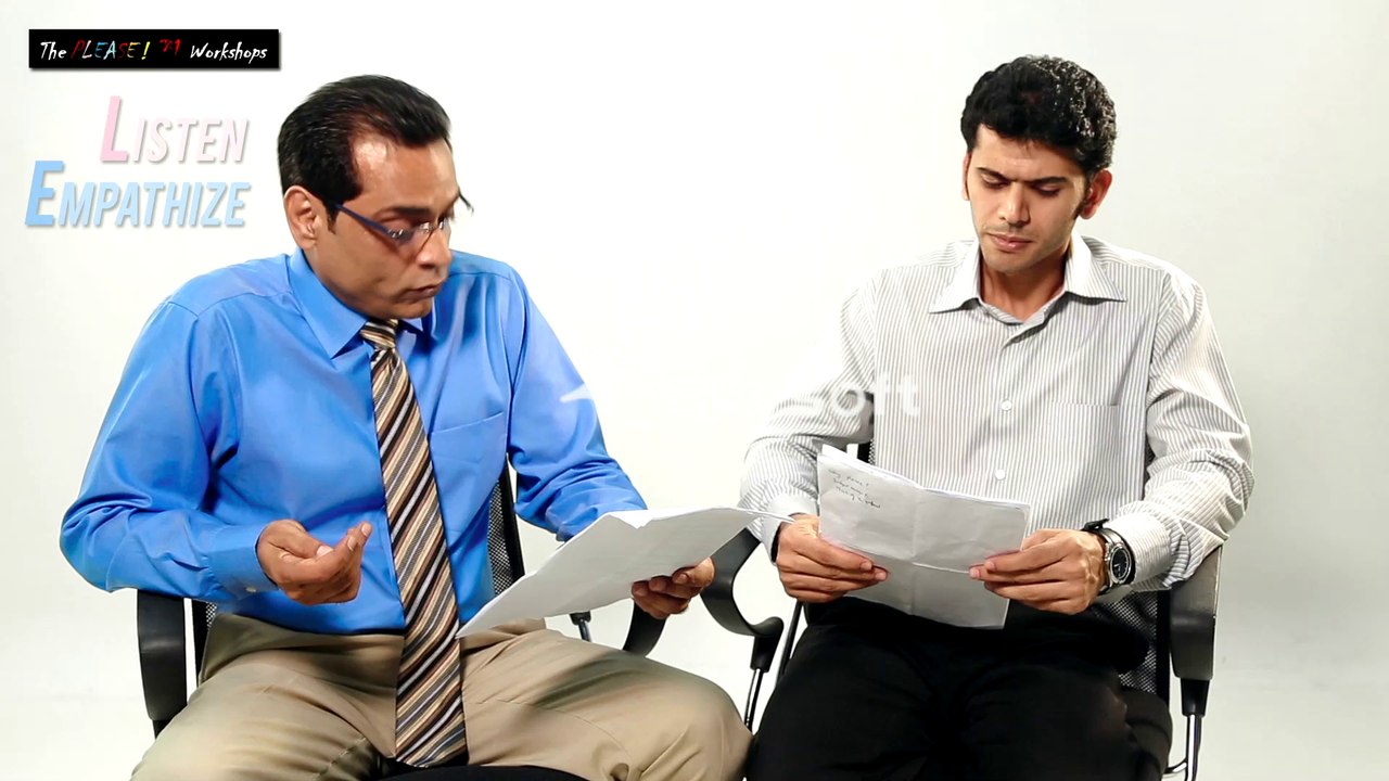 Role play demo sales telesales dialogue injecting The Please framework