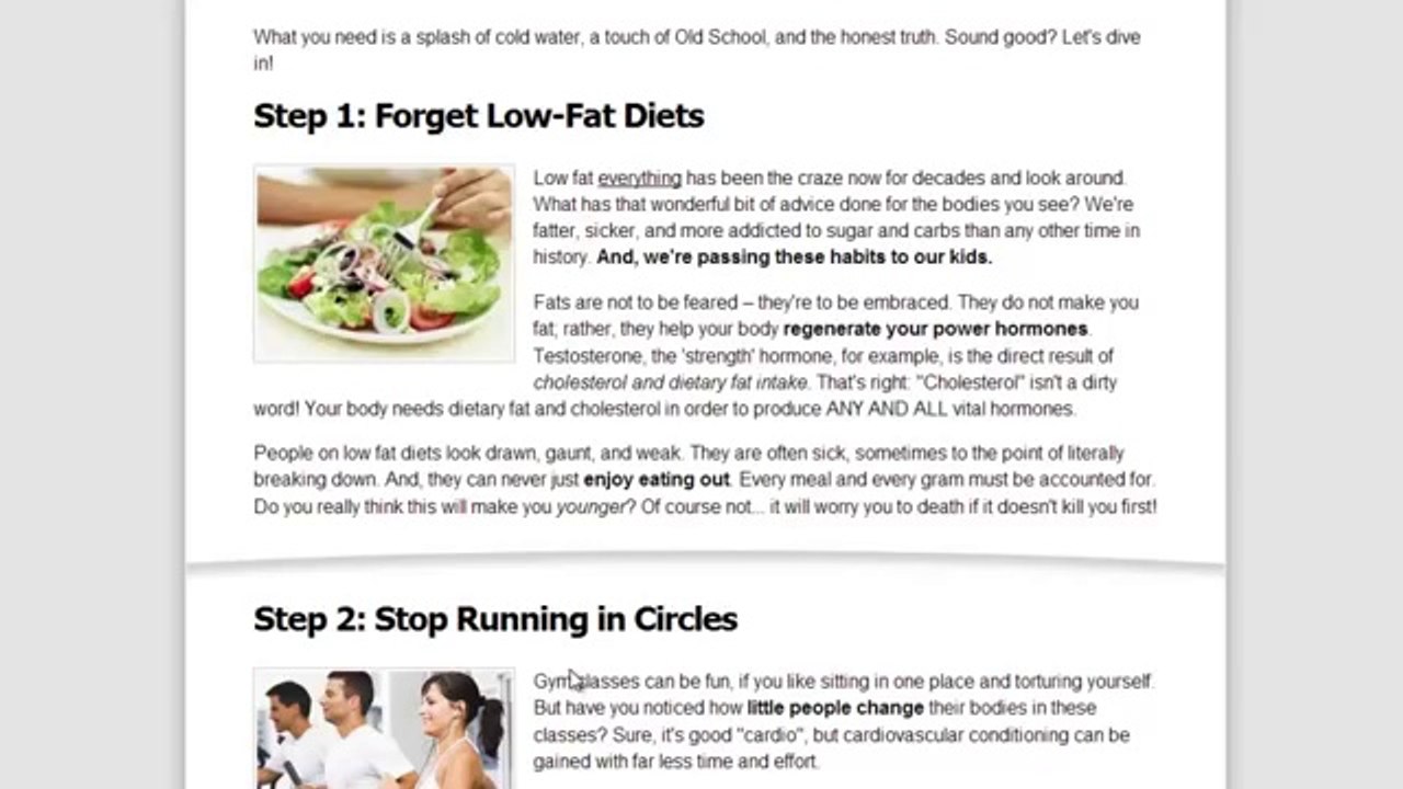 Flat belly diet Old School New Body Review - Old School New Body Reviews