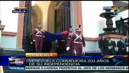Venezuela conmemora 203 años de Independencia