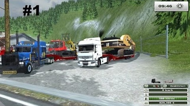 farming simulator 2013 map the alps CONVOIS EXCEPTIONNEL MODS FOREST EP 1