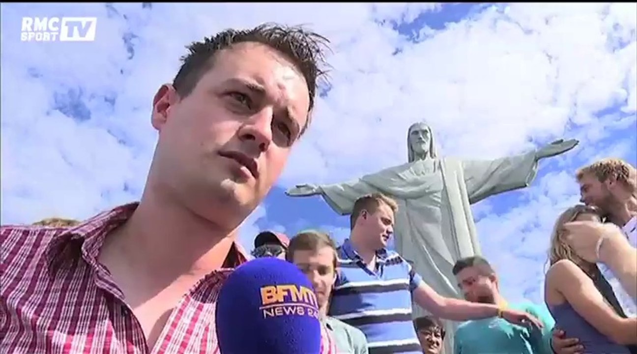 Football / Les supporters français au Corcovado - 04/07