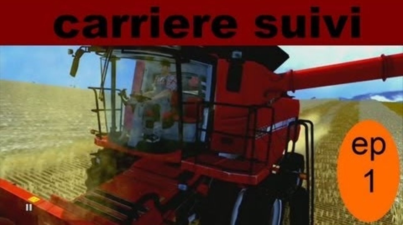 farming simulator 2013  ps3 EP001 carrière suivi HD