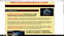 Frontline Commando 2 Hack no Tool CHEATS Gold & Health !