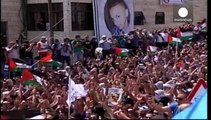 Thousands attend the funeral of murdered Palestinian teenager Mohammed Abu Khdeir