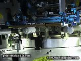 auto 3 color tube screen printer machine