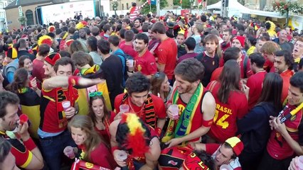 Warming Up for Belgium vs Argentina