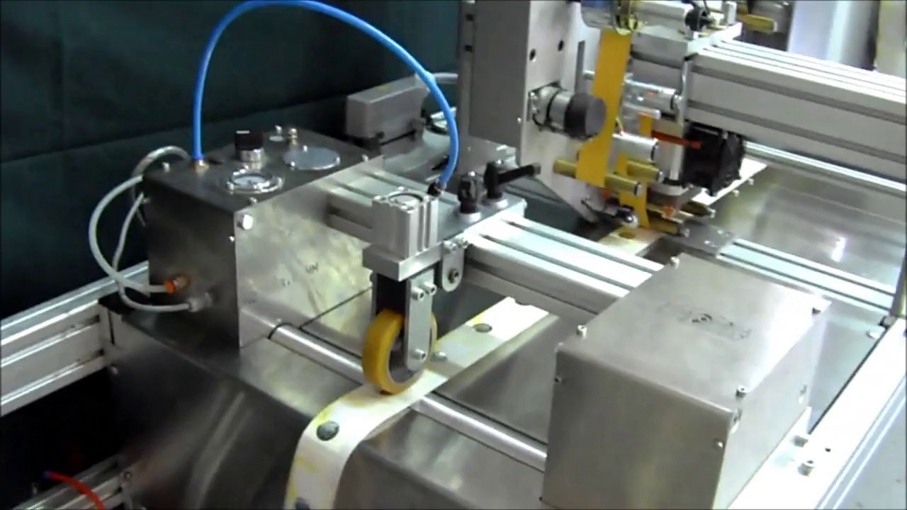 NEW MACHINE CAVOMIT HOLO@LABEL RE-500 STICKER REGISTRATION MACHINE