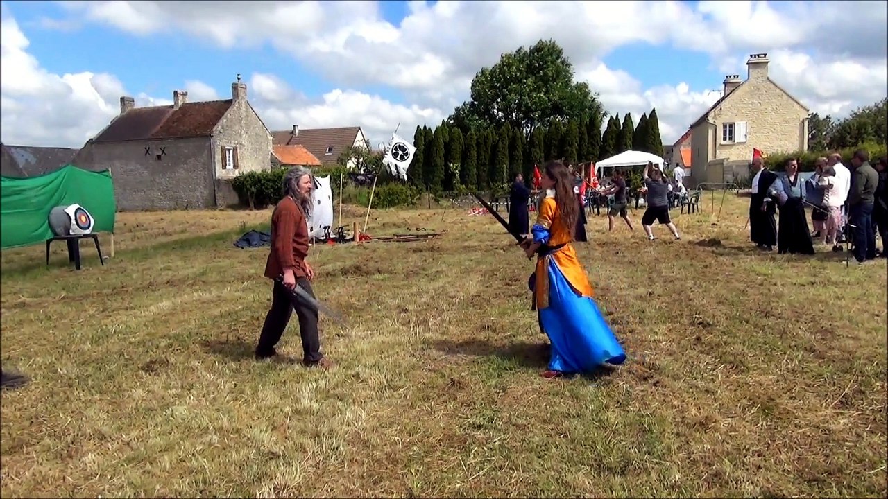 Gaulois Crixos avec sa Roussalka