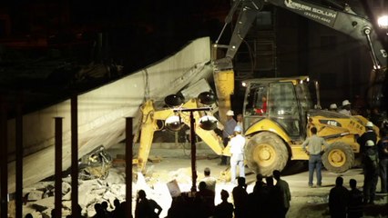 Retirado corpo de mais uma vítima de desabamento