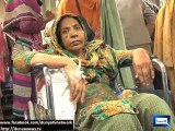 Patients being treated on wheelchairs in Punjab Institute of Cardiology