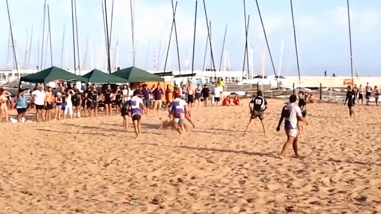 deporte en la playa de Sitges