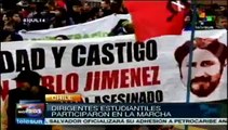 Marchan trabajadores chilenos del transporte por mejoras laborales