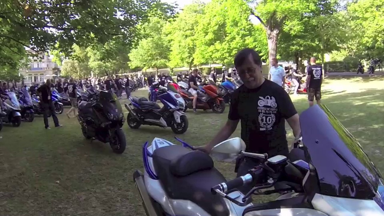 Reportage des 10 ans de Tmax-Mania réalisé par TMAXALEX