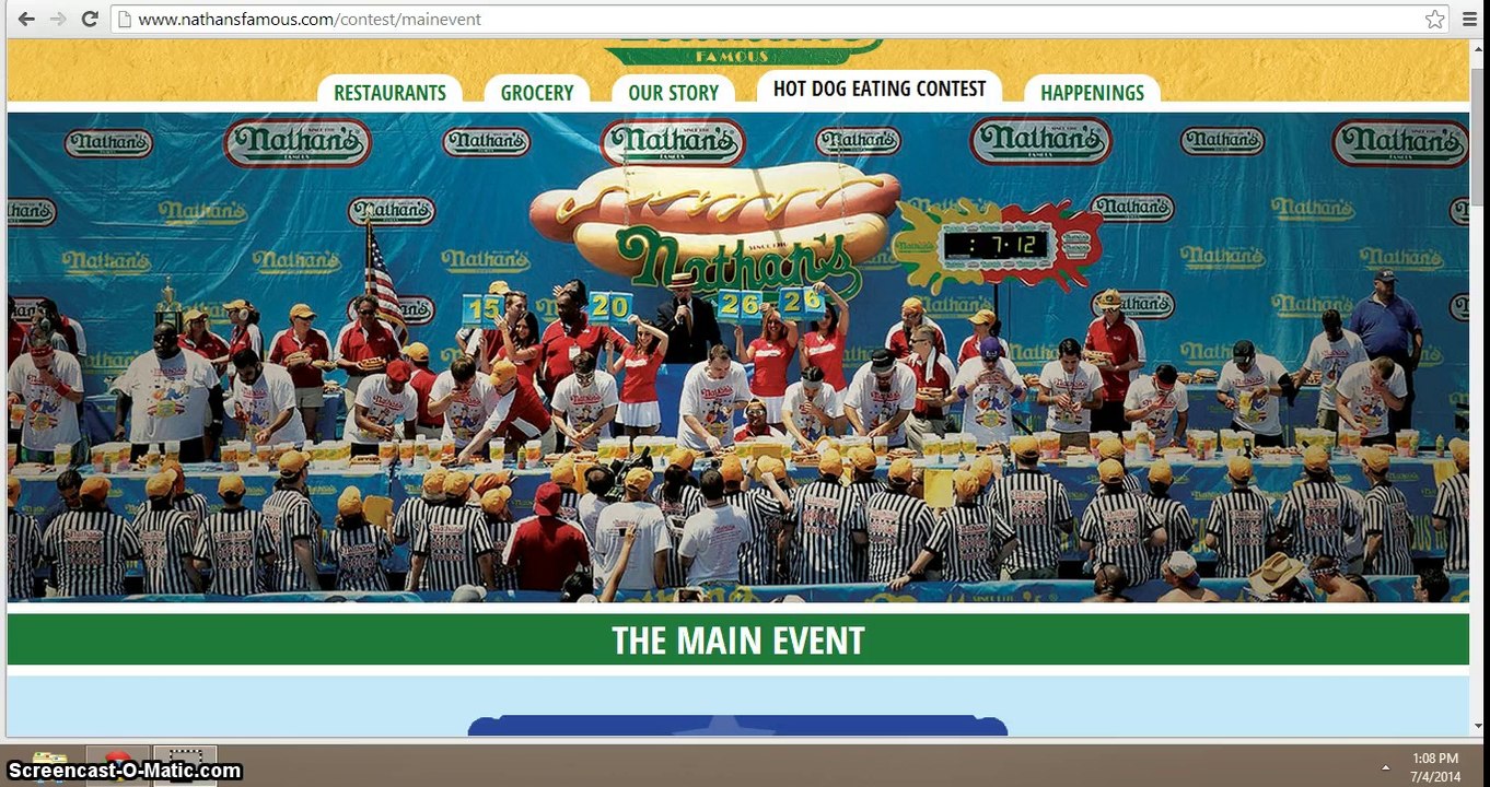 Nathans Hot Dog Eating Contest 2014 Review