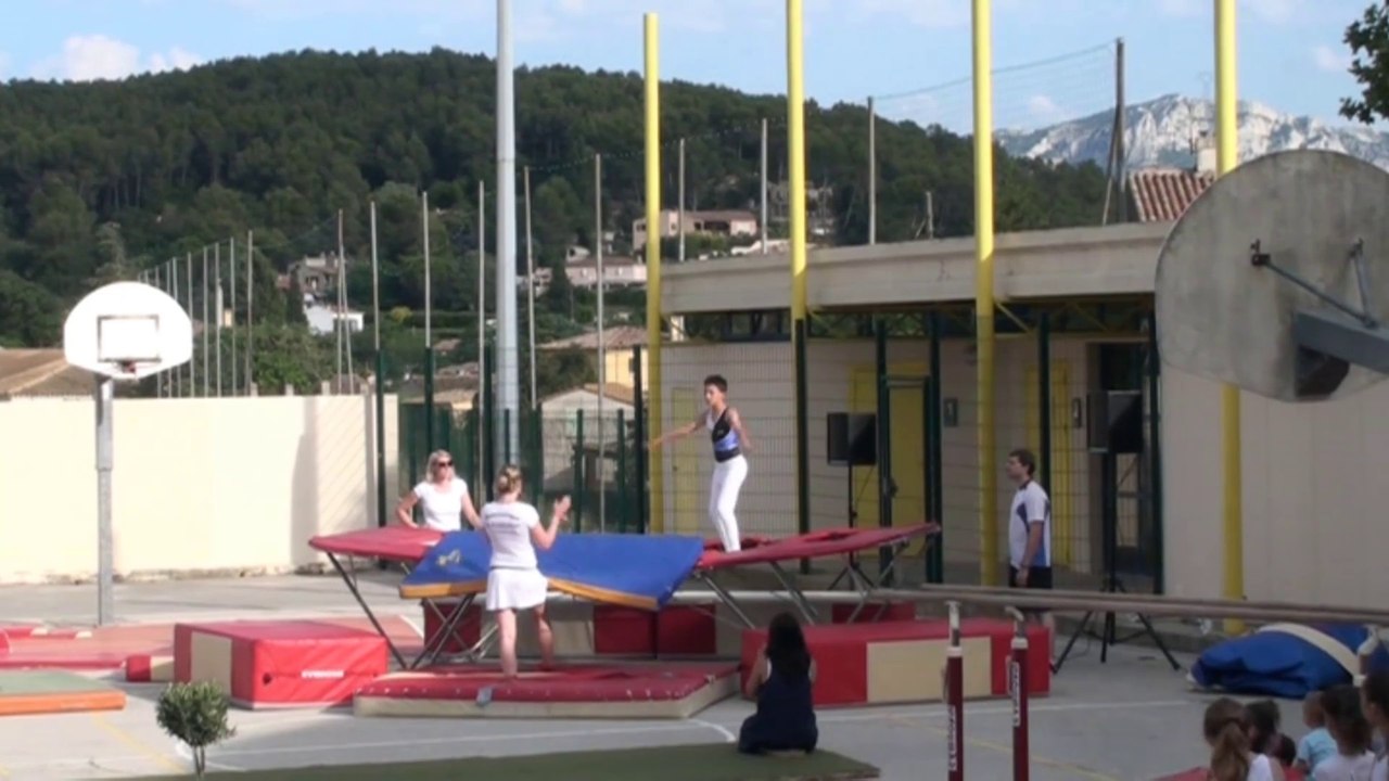 Gala 2014 : Démonstration trampoline