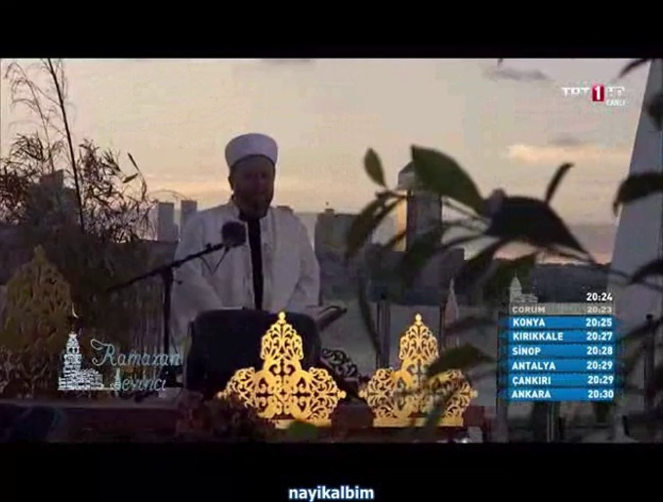 Ekrem Nalbant Hicr suresi Ramazan 2014