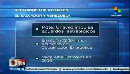 Sella canciller de Venezuela en El Salvador amistad de ambos pueblos