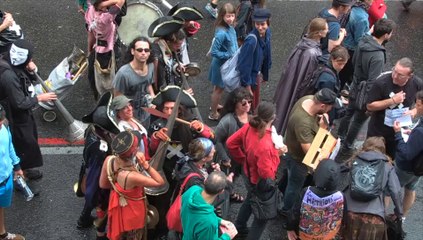 Manifestation des intermittents à Avignon