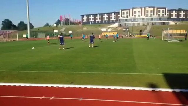 Προπόνηση Παναθηναϊκού στην Πολωνία (4/7)