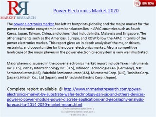Power Electronics Market 2020