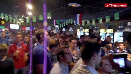 Quimper. France-Allemagne : ambiance au V and B