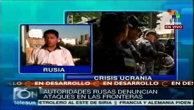 Autoridades rusas denuncian ataques en las fronteras con Ucrania
